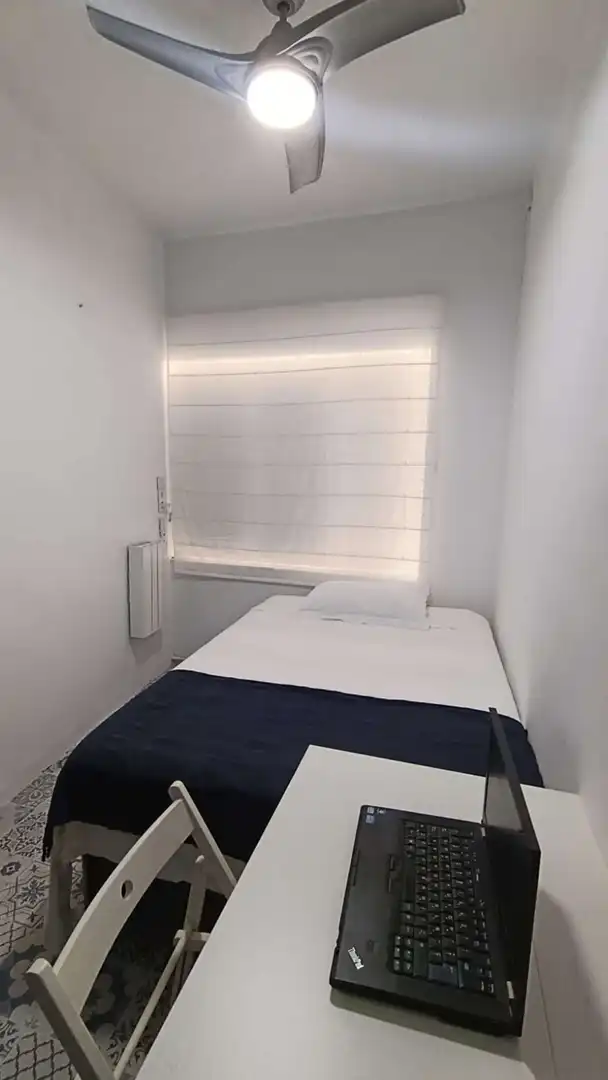 Dormitori de Pis per a compartir en Cullera amb Aire condicionat, Calefacció i Terrassa