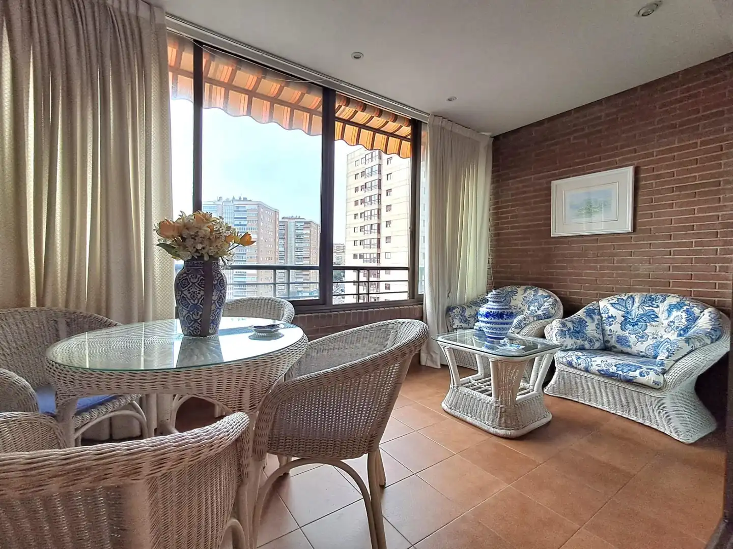 Terrace of Flat for sale in Madrid  with Air Conditioner, Heating and Private garden