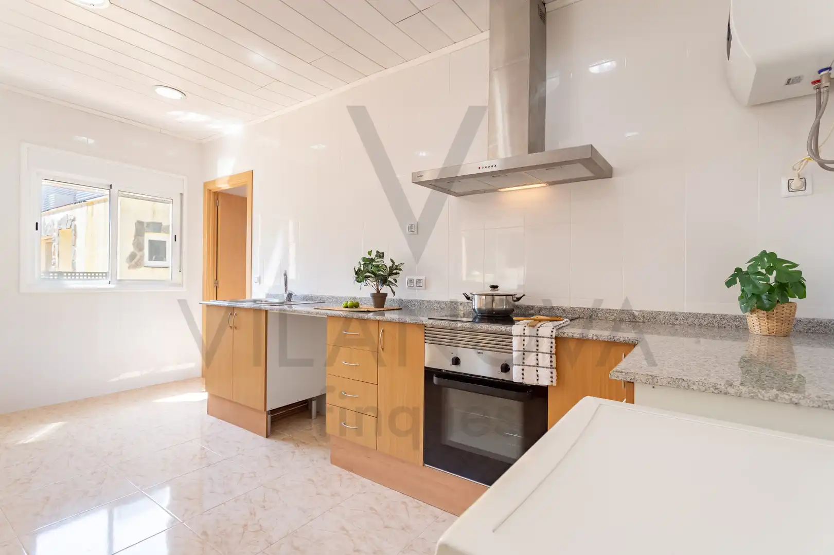 Cocina de Casa o chalet en venta en Cabra del Camp con Aire acondicionado, Calefacción y Jardín privado