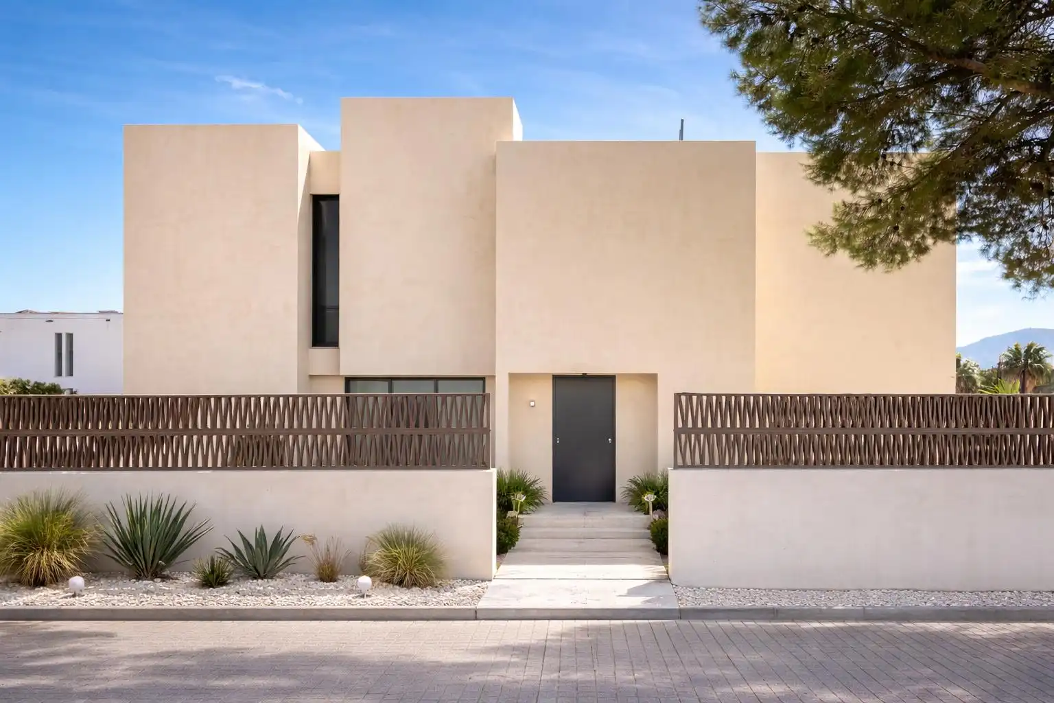 Vista exterior de Casa o xalet en venda en La Nucia amb Aire condicionat, Calefacció i Terrassa