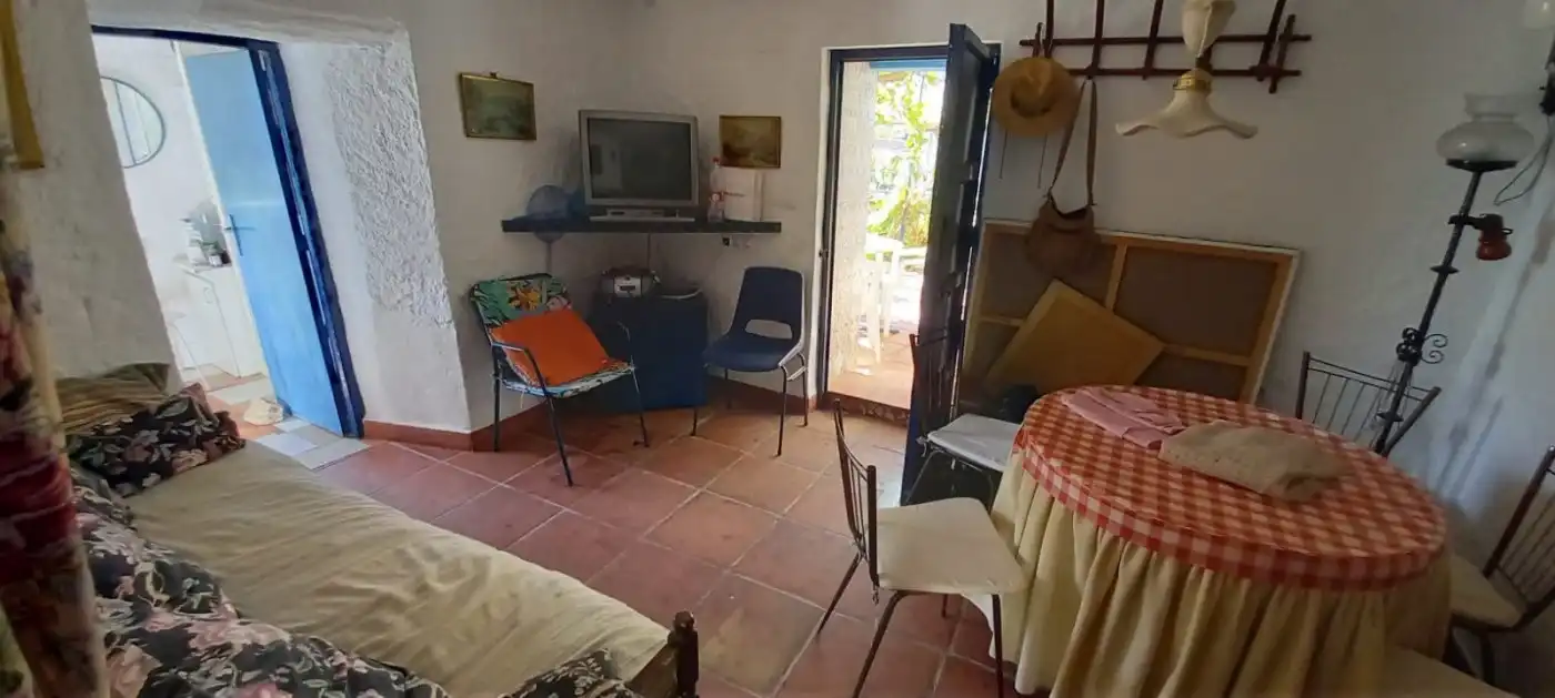 Living room of Country homes for sale in Cútar  with Private garden, Terrace and Storage room