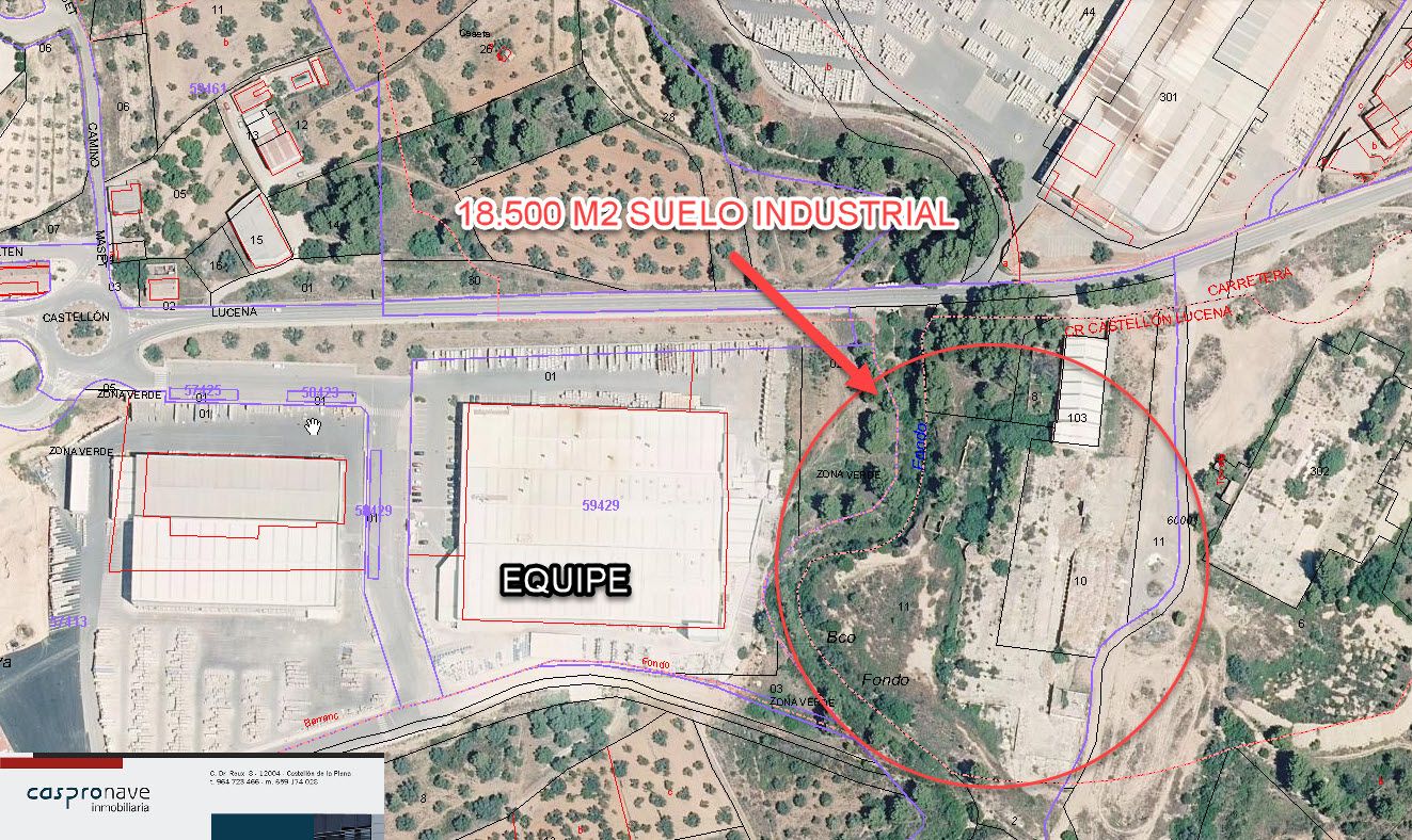Exterior view of Industrial land for sale in Figueroles