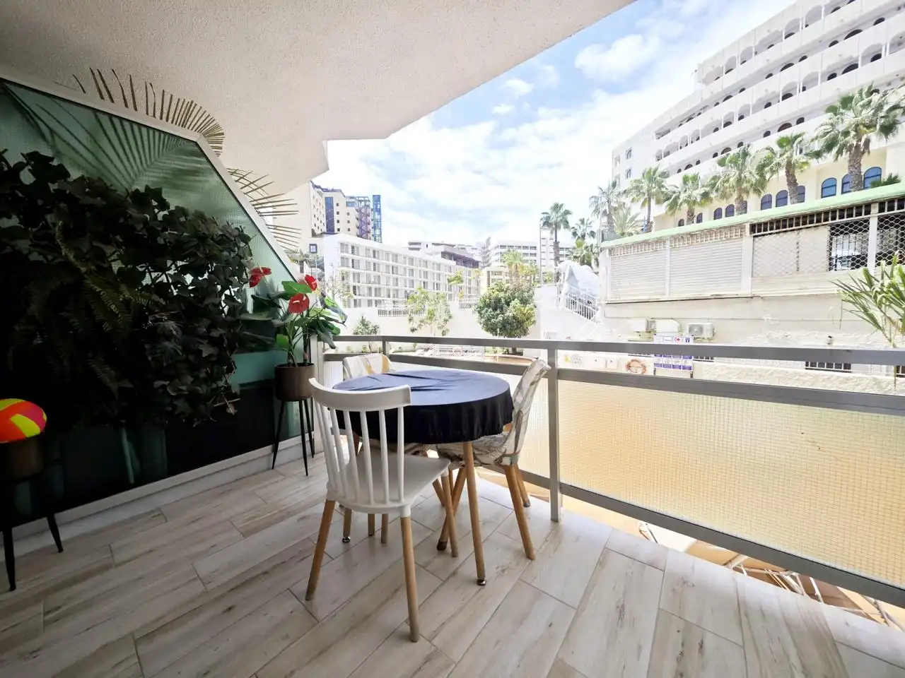 Terrace of Flat for sale in San Bartolomé de Tirajana  with Air Conditioner, Terrace and Furnished
