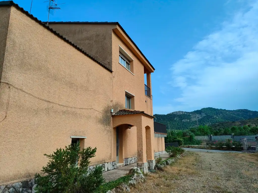 Exterior view of Houses for sale in Beceite  with Private garden, Terrace and Swimming Pool