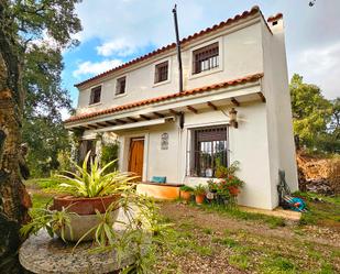 Vista exterior de Finca rústica en venda en Castaño del Robledo amb Jardí privat, Traster i Piscina