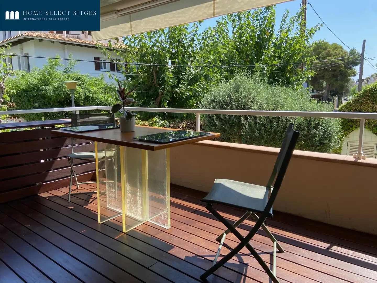 Terrace of Apartments for rent in Sitges  with Air Conditioner, Heating and Private garden