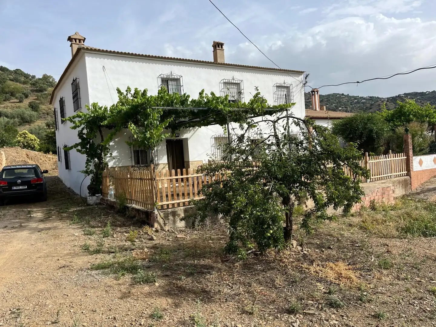 Vista exterior de Finca rústica de alquiler en Comares con Amueblado