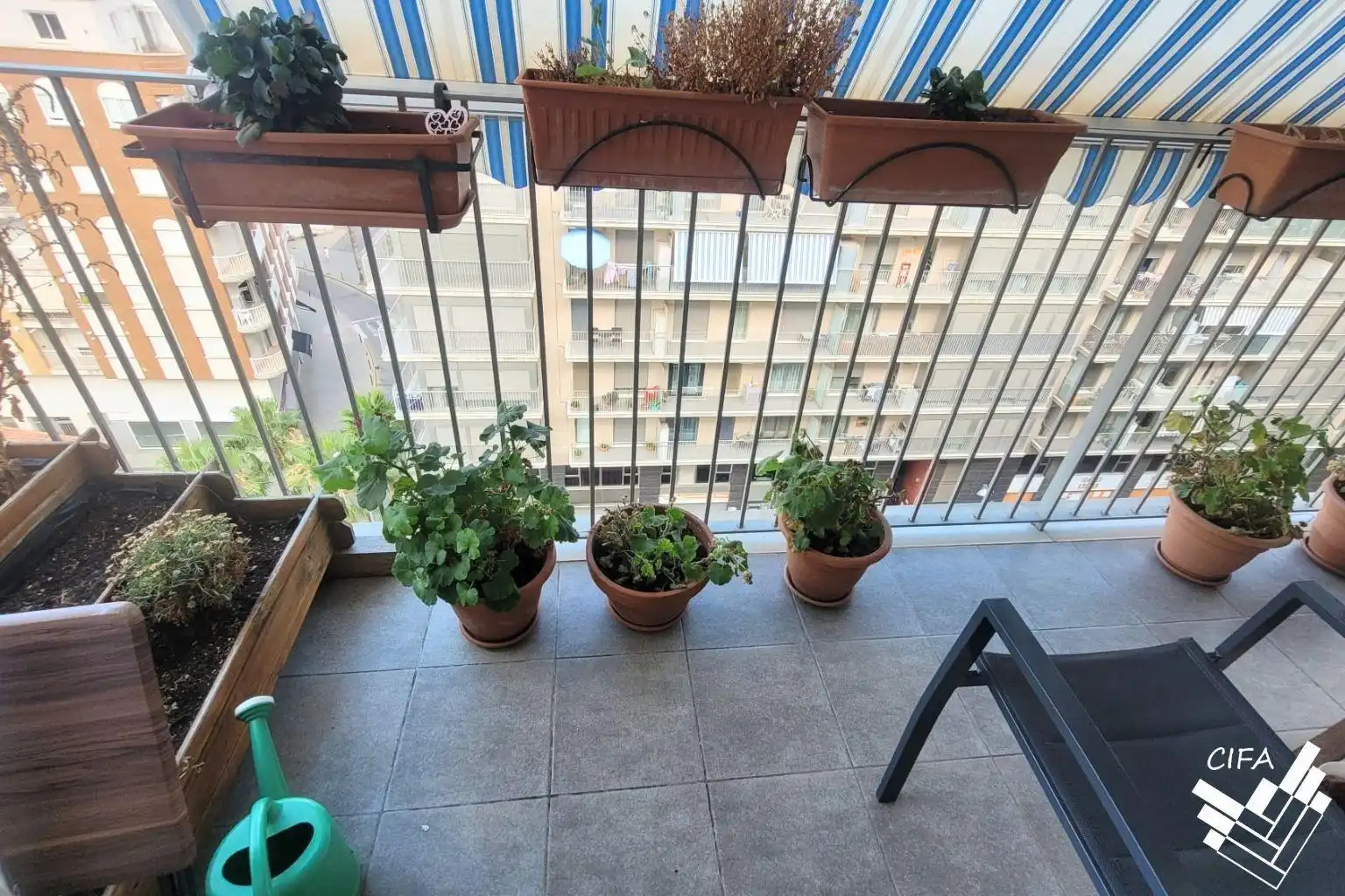 Balcony of Flat for sale in Vinaròs  with Air Conditioner, Terrace and Furnished