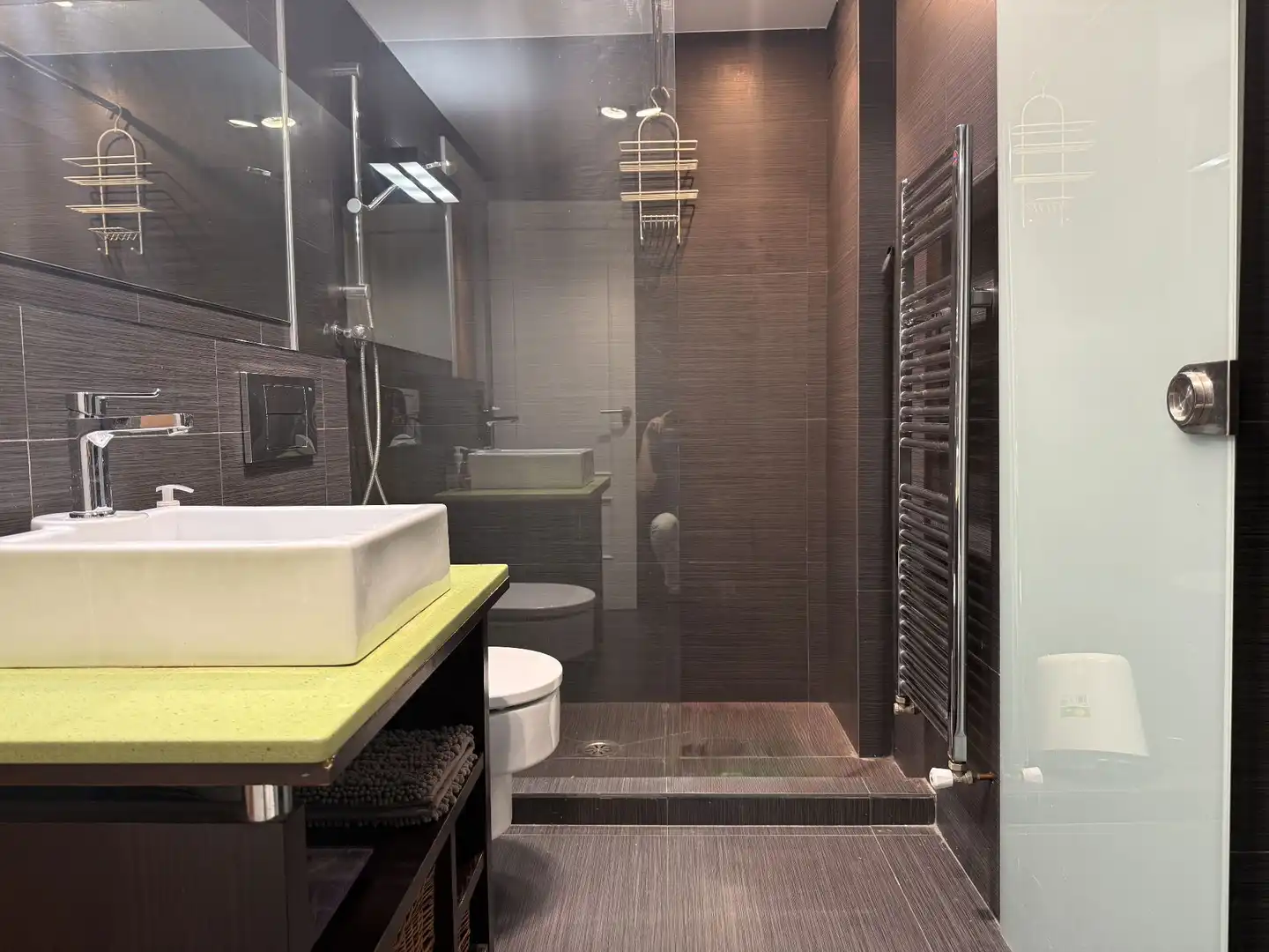 Badezimmer von Wohnung zur Miete in Elgeta mit Heizung und Möbliert