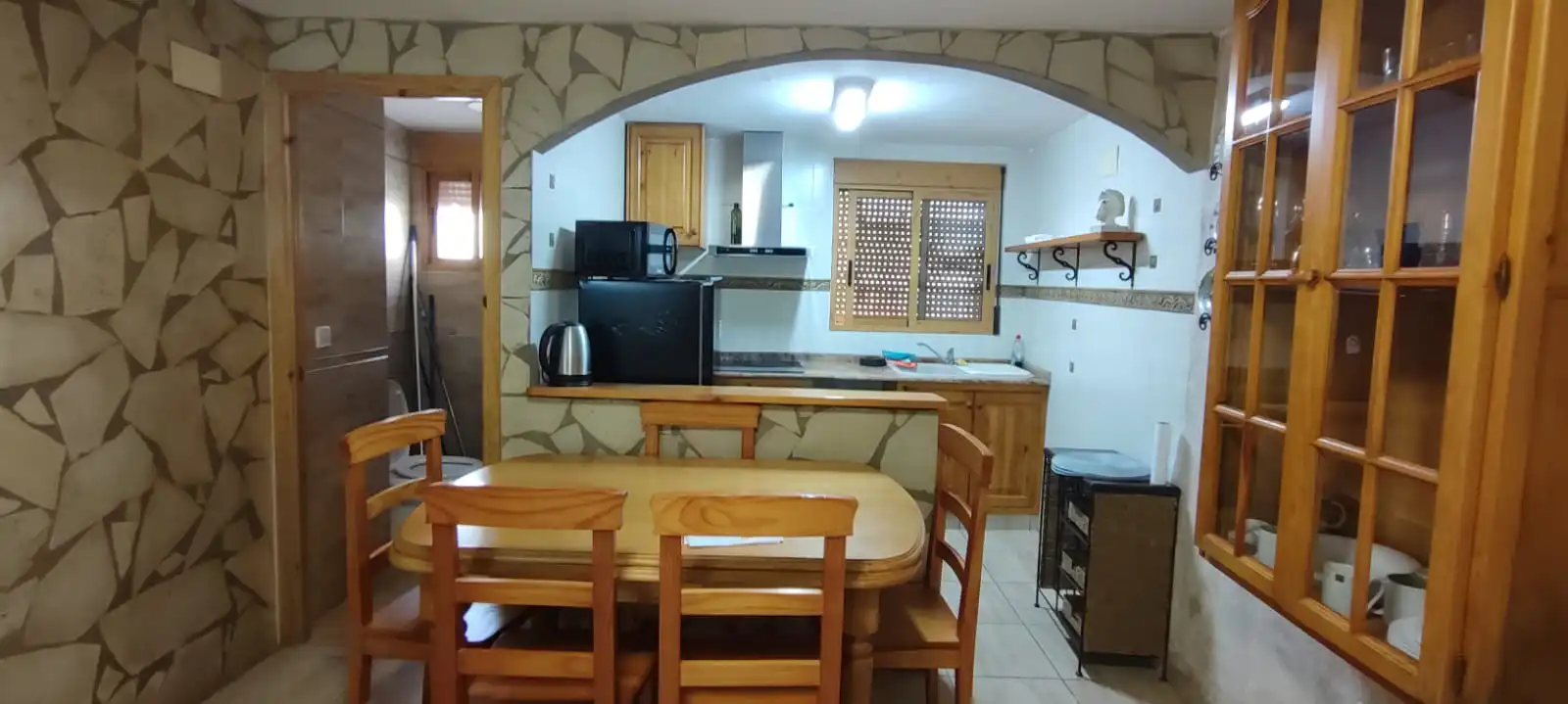 Cocina de Casa adosada en venta en Vinaròs con Terraza, Amueblado y Horno