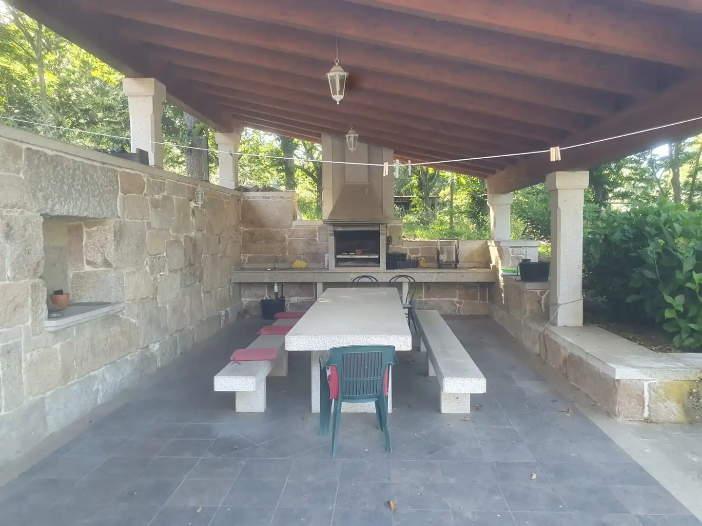 Casa rústica amb terrassa en venda a Pantón, imagen 26