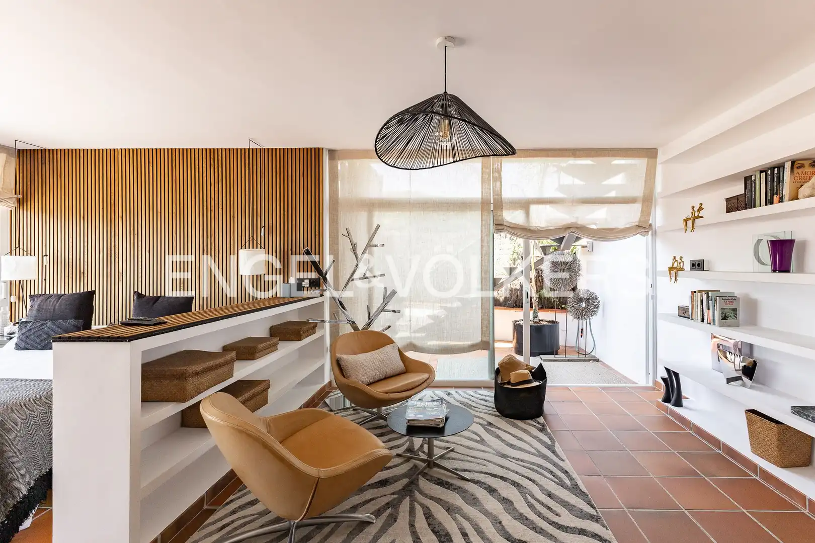 Sala d'estar de Casa adosada en venda en Sant Andreu de Llavaneres amb Aire condicionat, Calefacció i Terrassa