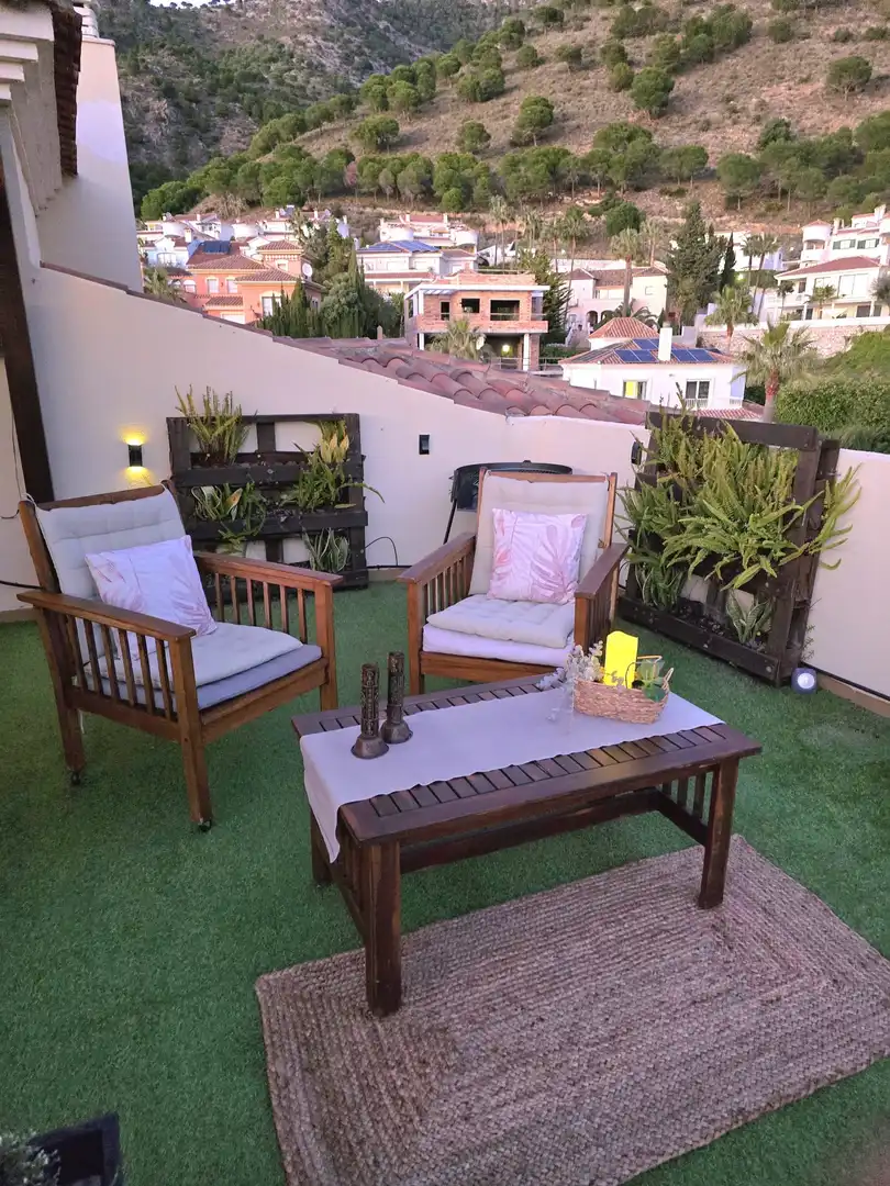 Terraza de Dúplex en venta en Mijas con Aire acondicionado, Calefacción y Terraza