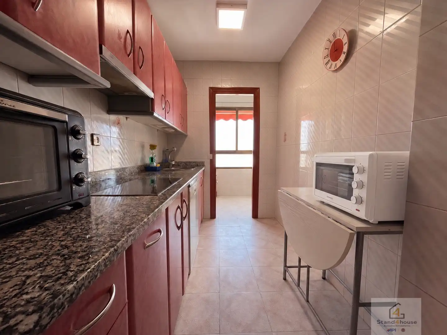 Kitchen of Flat for sale in Bollullos Par del Condado  with Air Conditioner, Heating and Furnished