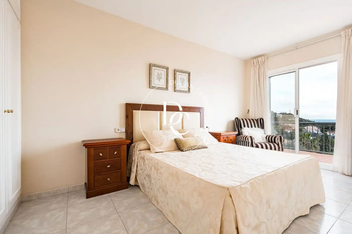 Dormitori de Casa o xalet en venda en Sitges amb Calefacció, Jardí privat i Terrassa