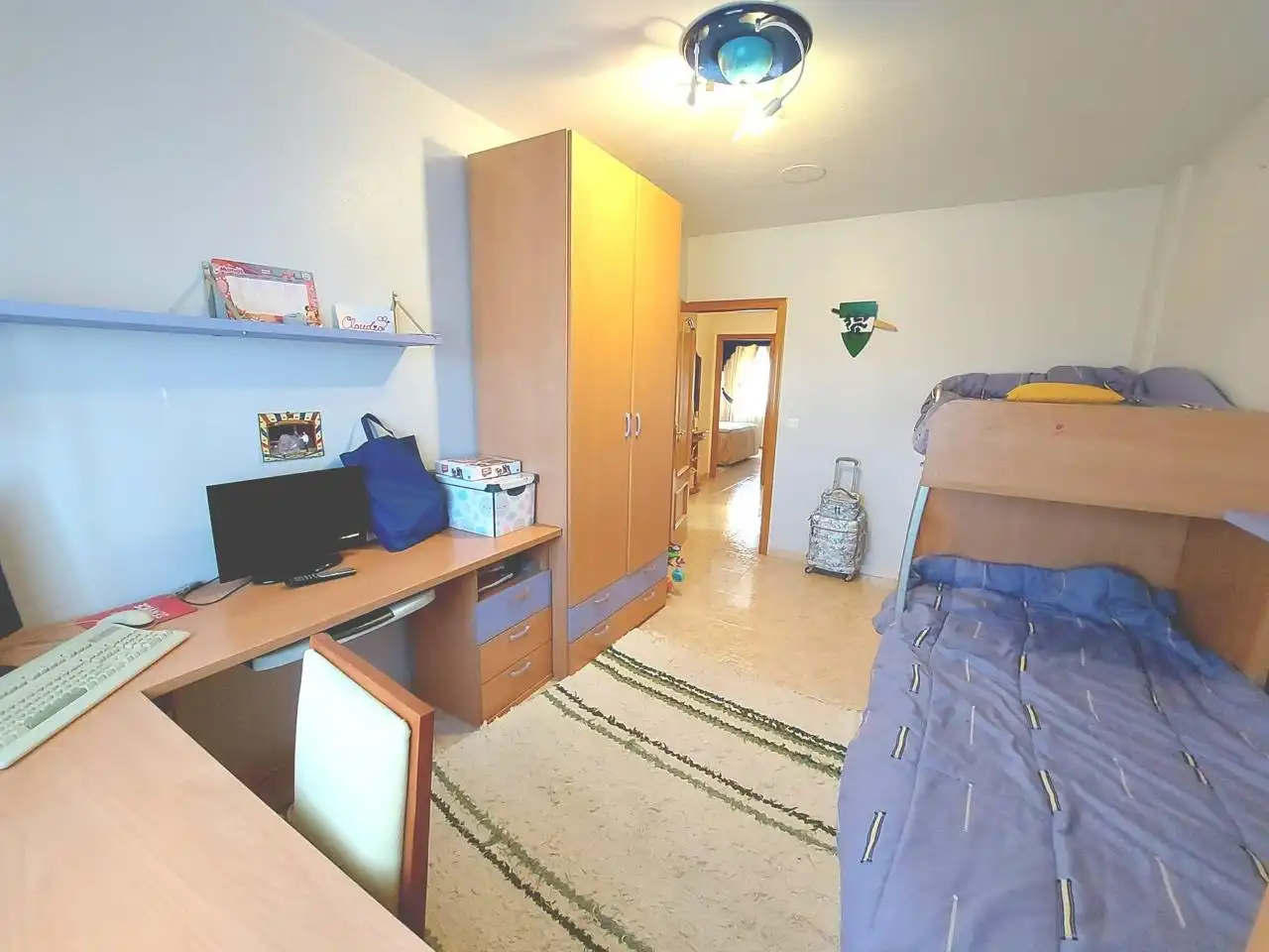 Schlafzimmer von Einfamilien-Reihenhaus zum Verkauf in Huércal-Overa mit Klimaanlage, Heizung und Terrasse