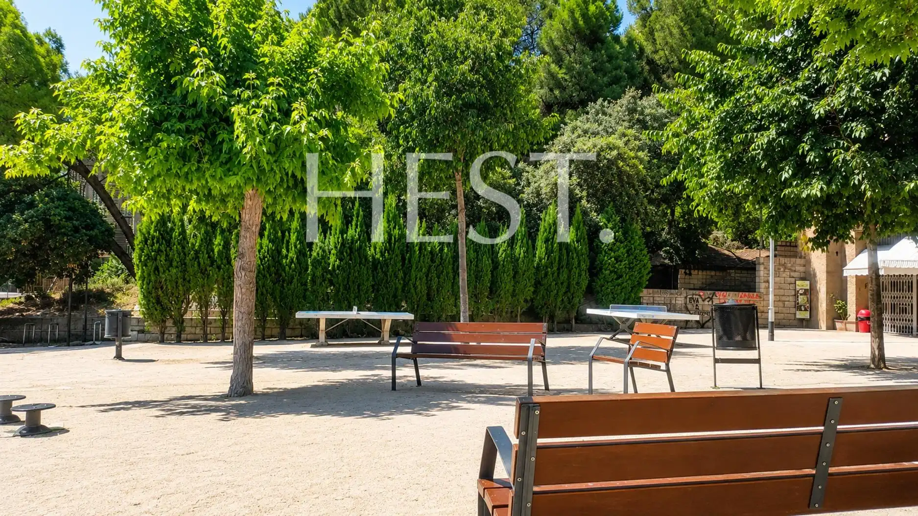 Vista exterior de Piso en venta en Barcelona con Aire acondicionado, Calefacción y Parquet