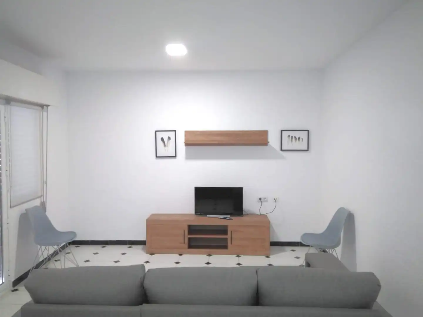 Living room of Flat for rent in Murcia  with Air Conditioner, Heating and Furnished