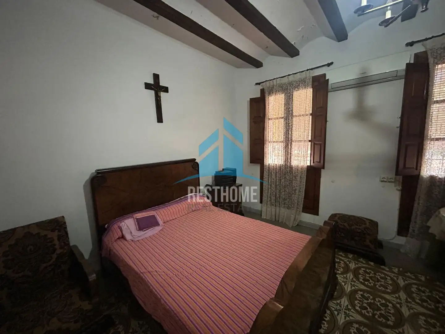 Vista exterior de Casa o xalet en venda en Algemesí amb Aire condicionat i Traster