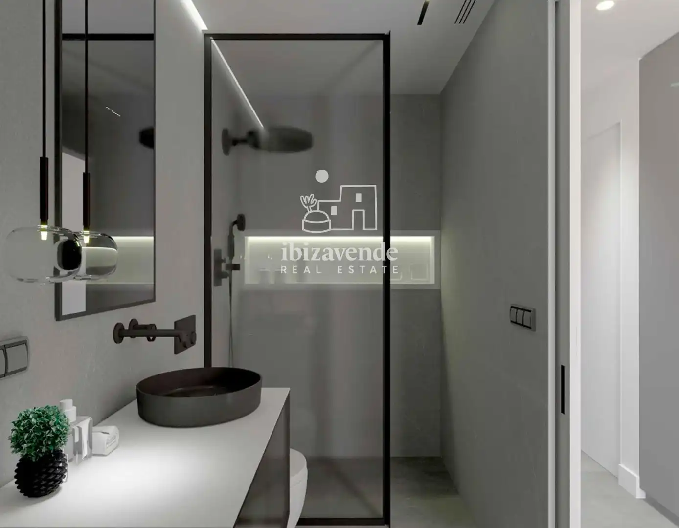 Bathroom of Attic for sale in Sant Antoni de Portmany  with Heating, Private garden and Terrace