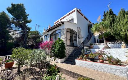 Exterior view of House or chalet for sale in Altea  with Air Conditioner, Private garden and Terrace