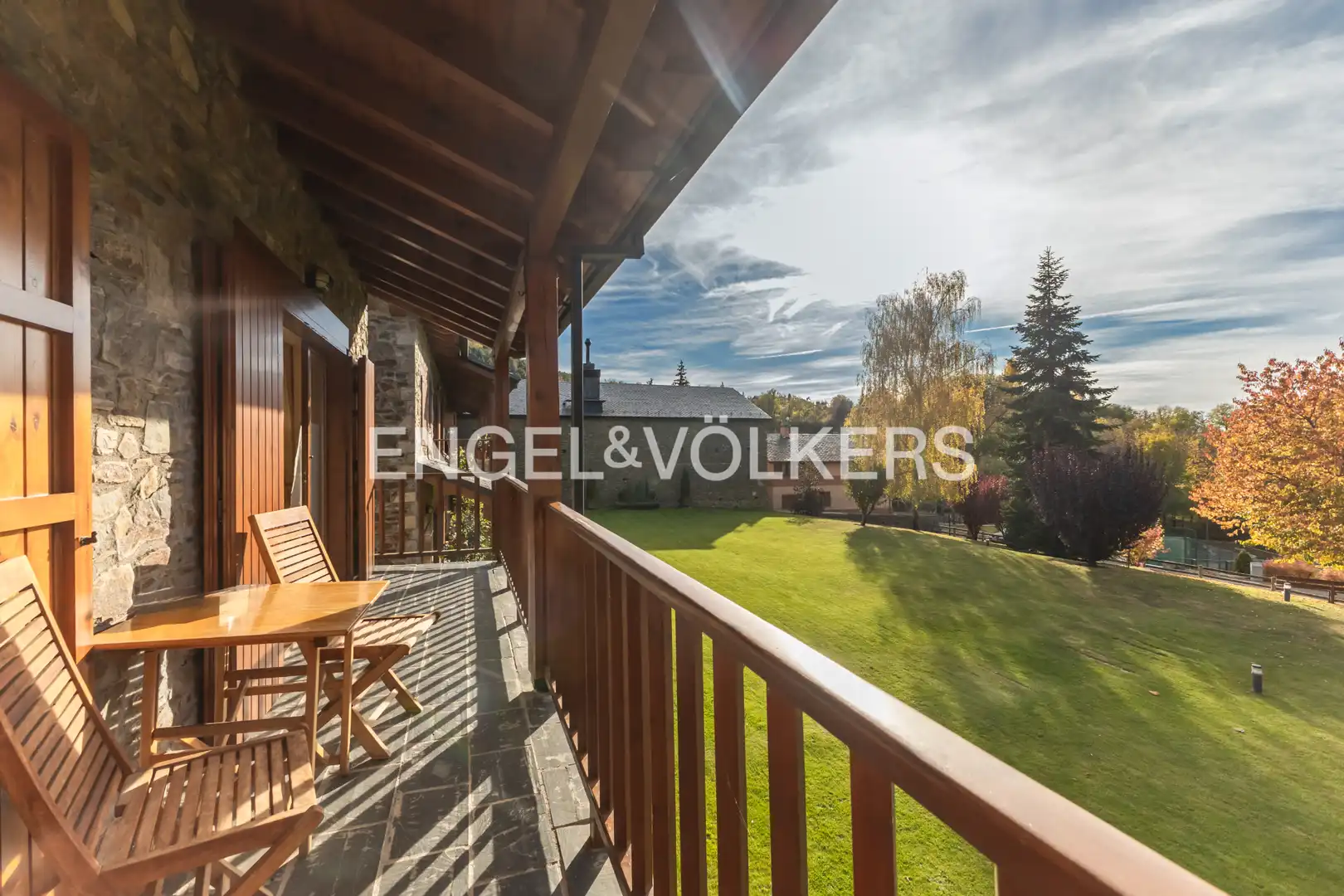 Terraza de Dúplex en venta en Fontanals de Cerdanya con Calefacción, Parquet y Terraza