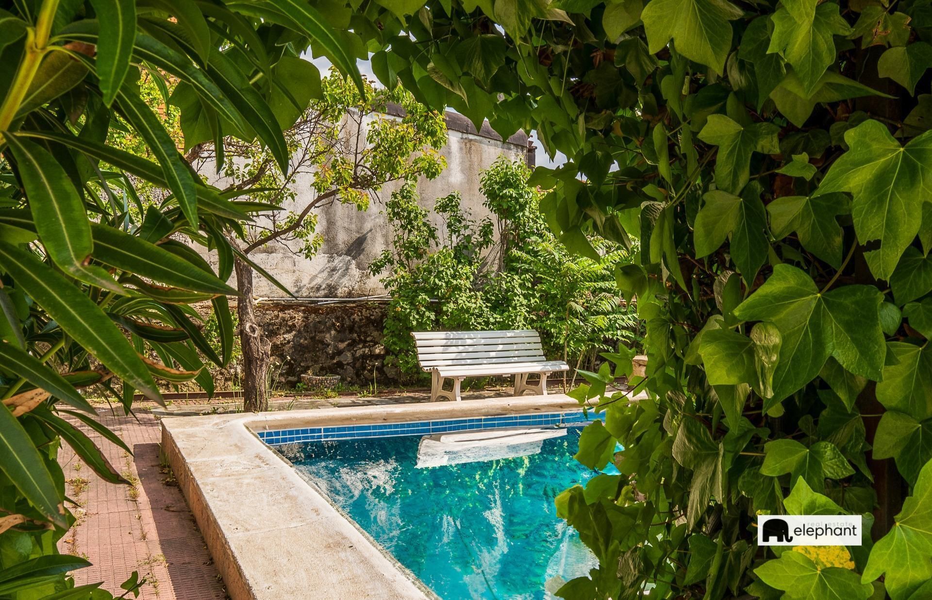 Piscina de Casa o xalet en venda en Collado Villalba amb Calefacció, Jardí privat i Terrassa