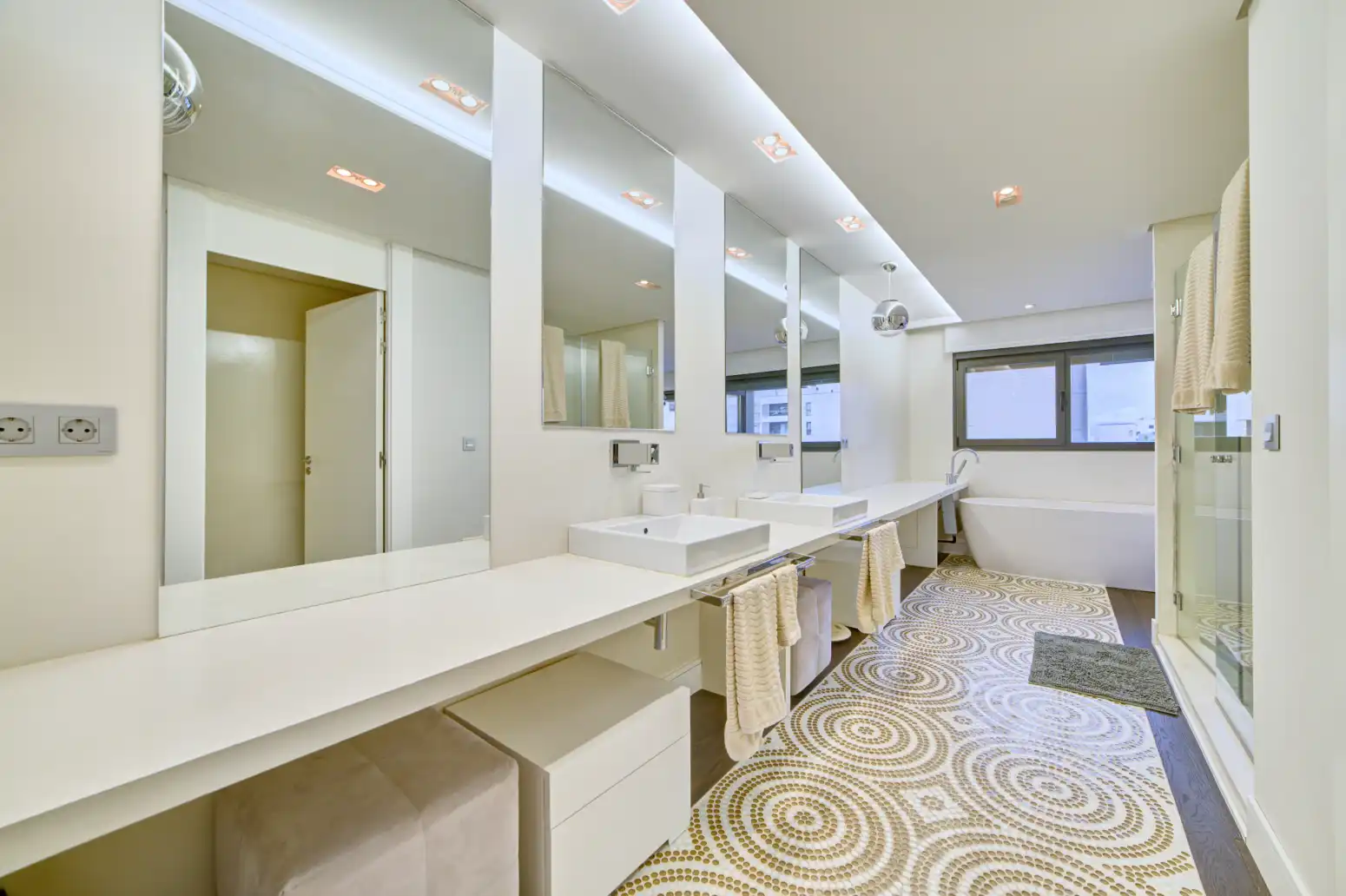 Baño de Casa o chalet de alquiler en Zizur Mayor / Zizur Nagusia con Calefacción, Jardín privado y Parquet