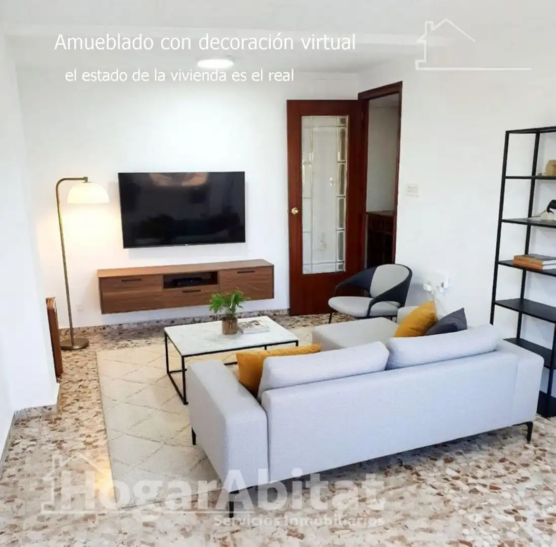Sala de estar de Piso en venta en Almenara con Balcón