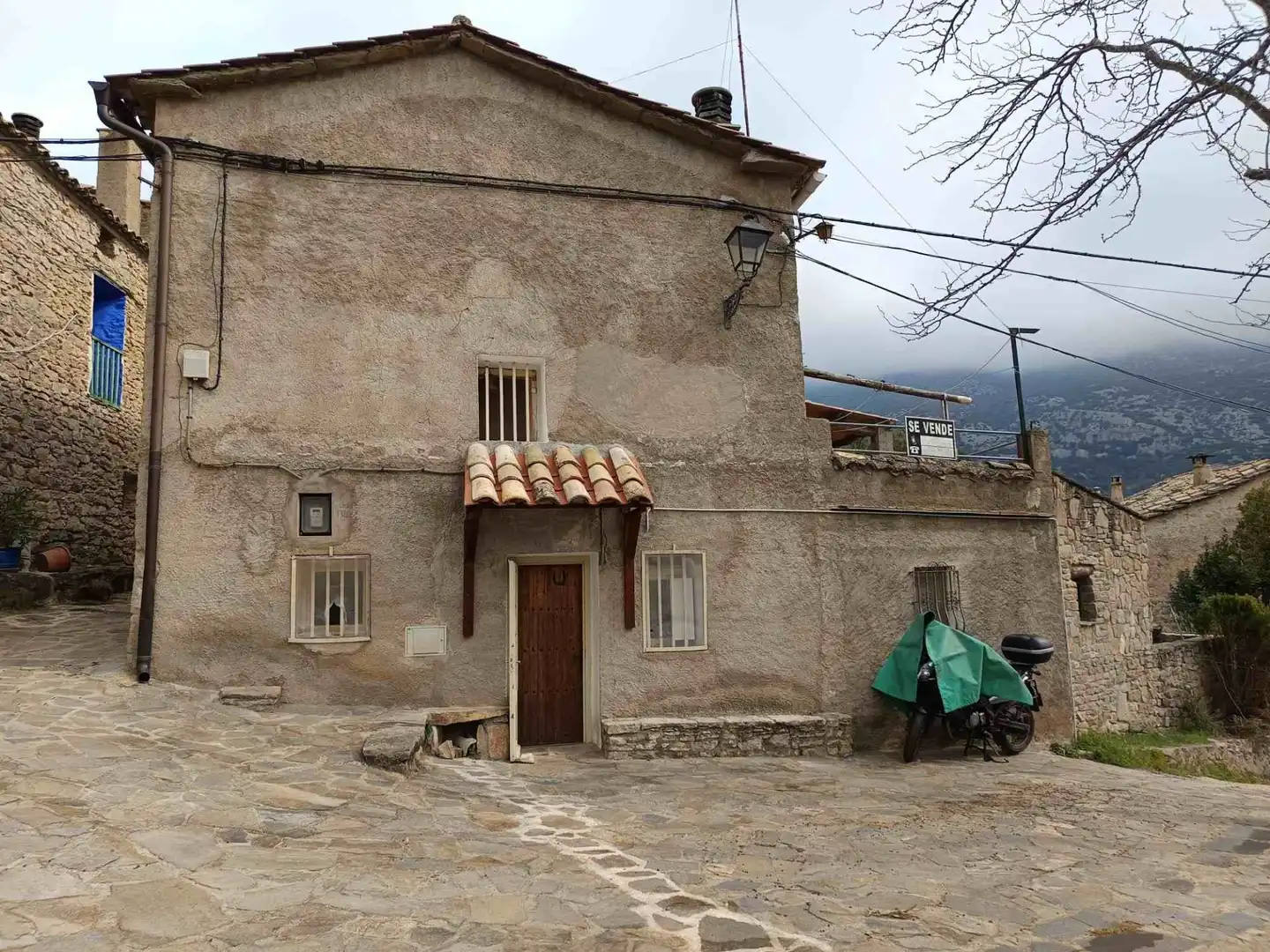 Vista exterior de Finca rústica en venta en Bierge con Calefacción, Terraza y Trastero