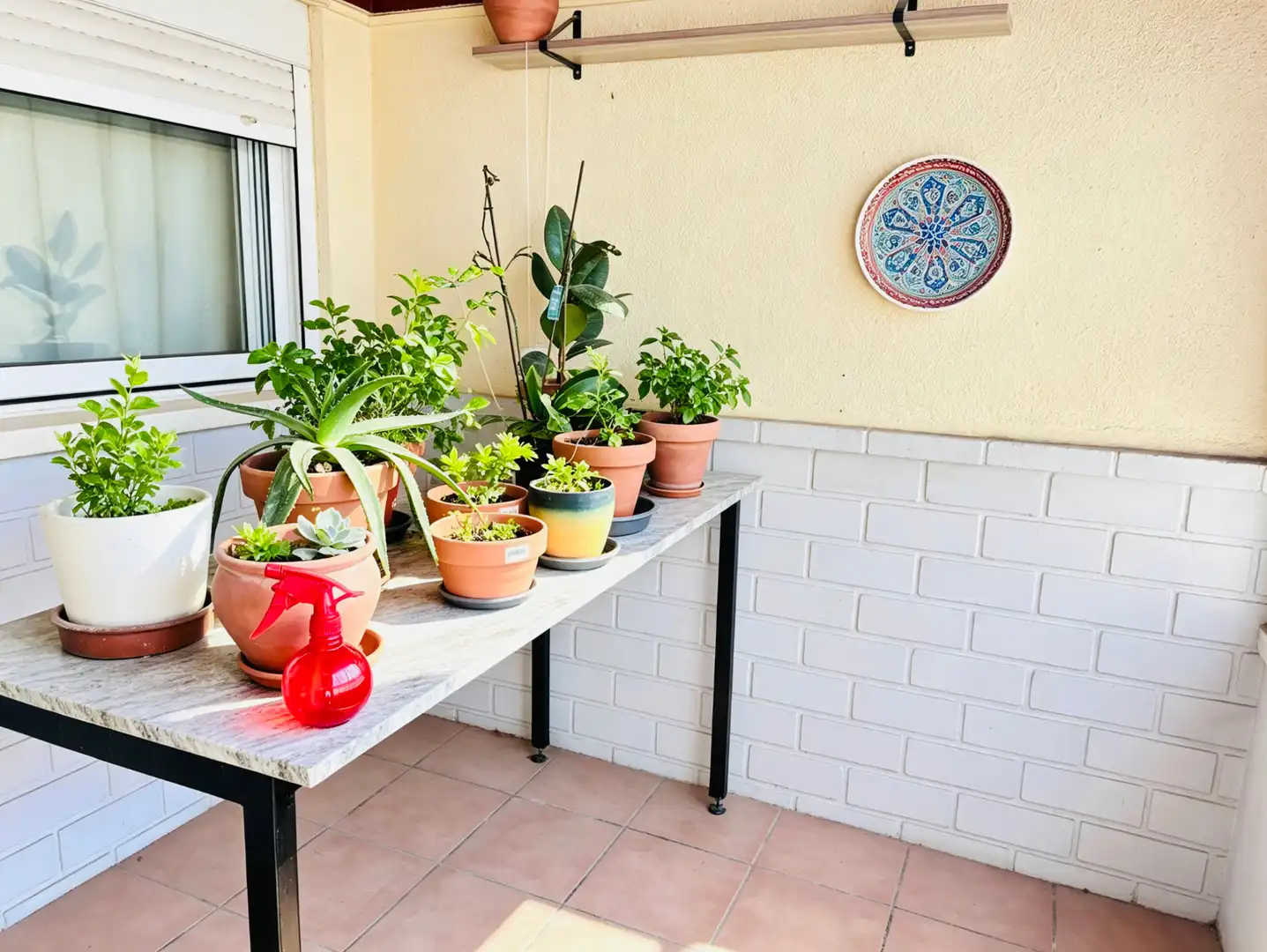 Balcony of Flat for sale in Valencia  with Air Conditioner, Heating and Terrace