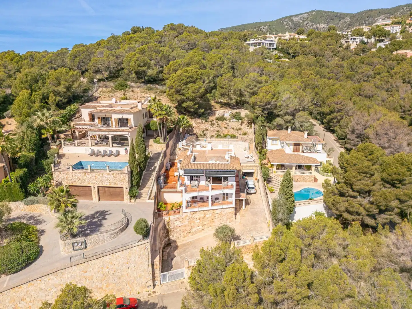 Vista exterior de Casa o xalet en venda en Calvià amb Aire condicionat, Calefacció i Jardí privat