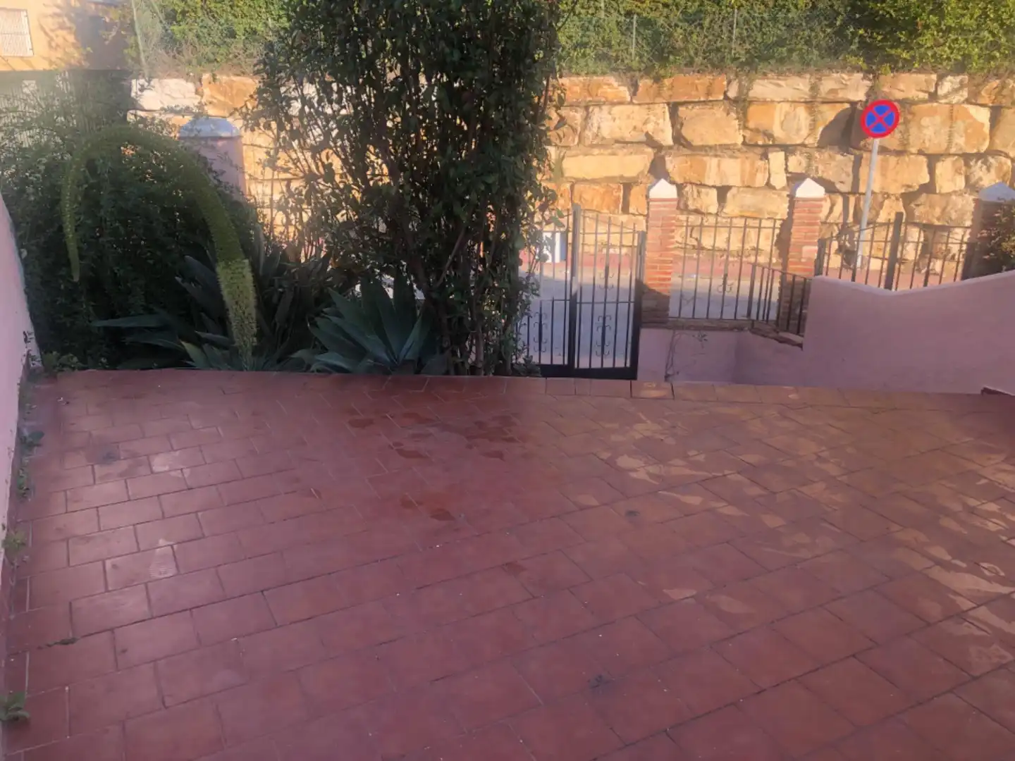 Terraza de Casa adosada en venta en Mijas con Aire acondicionado, Calefacción y Jardín privado