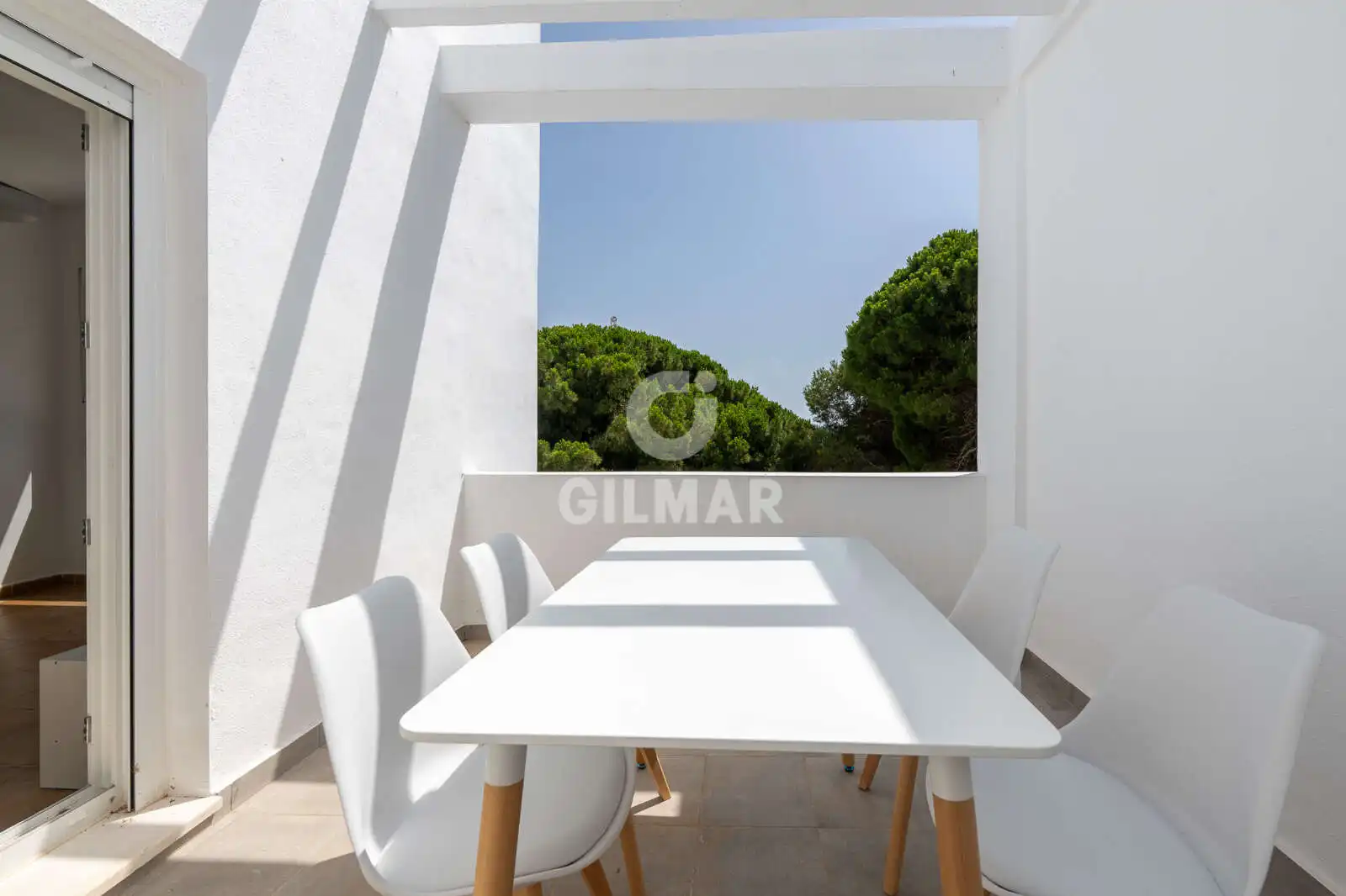 Terraza de Dúplex en venta en Barbate con Jardín privado, Piscina y Balcón