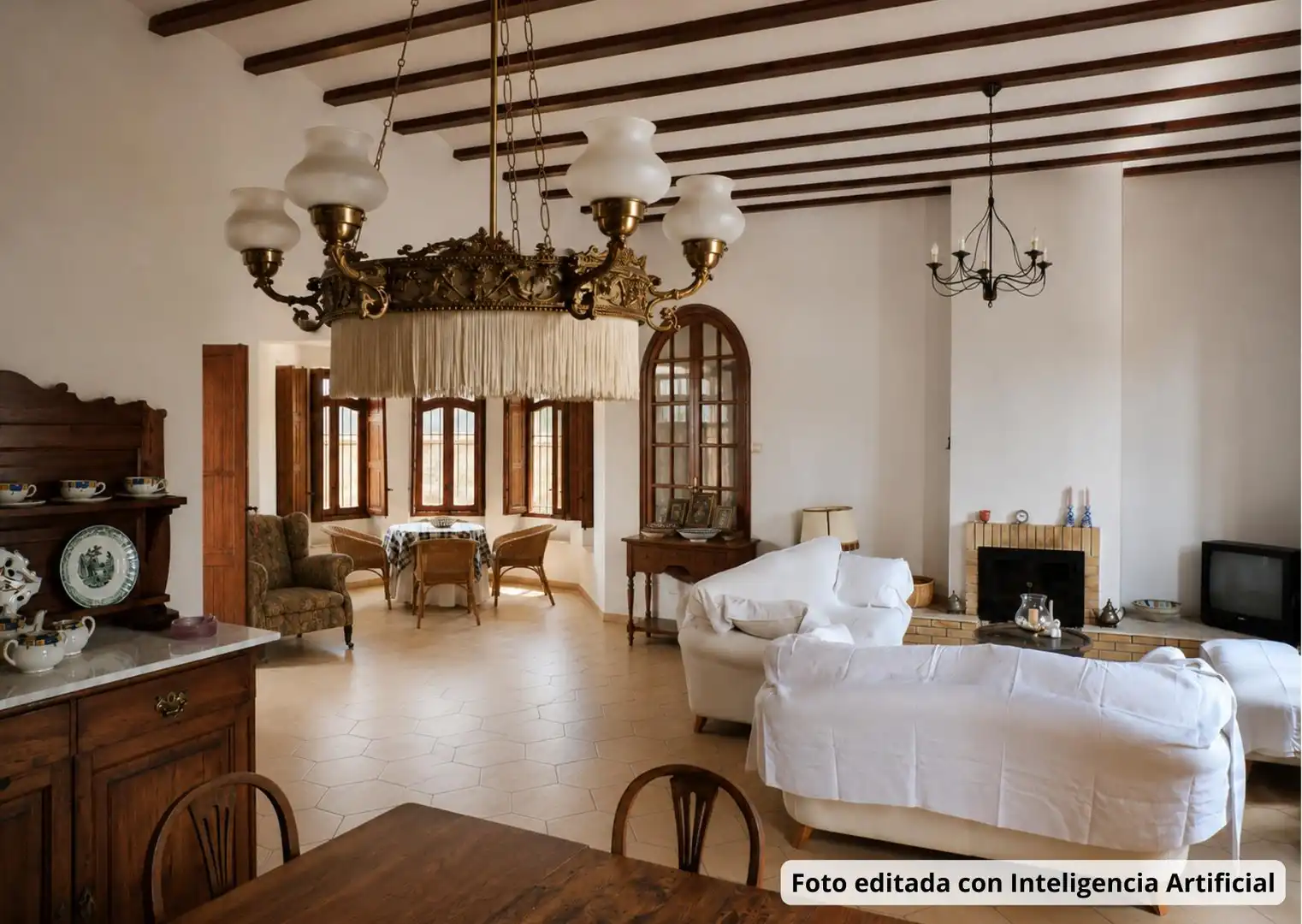 Sala d'estar de Casa o xalet en venda en Godella amb Jardí privat, Terrassa i Balcó