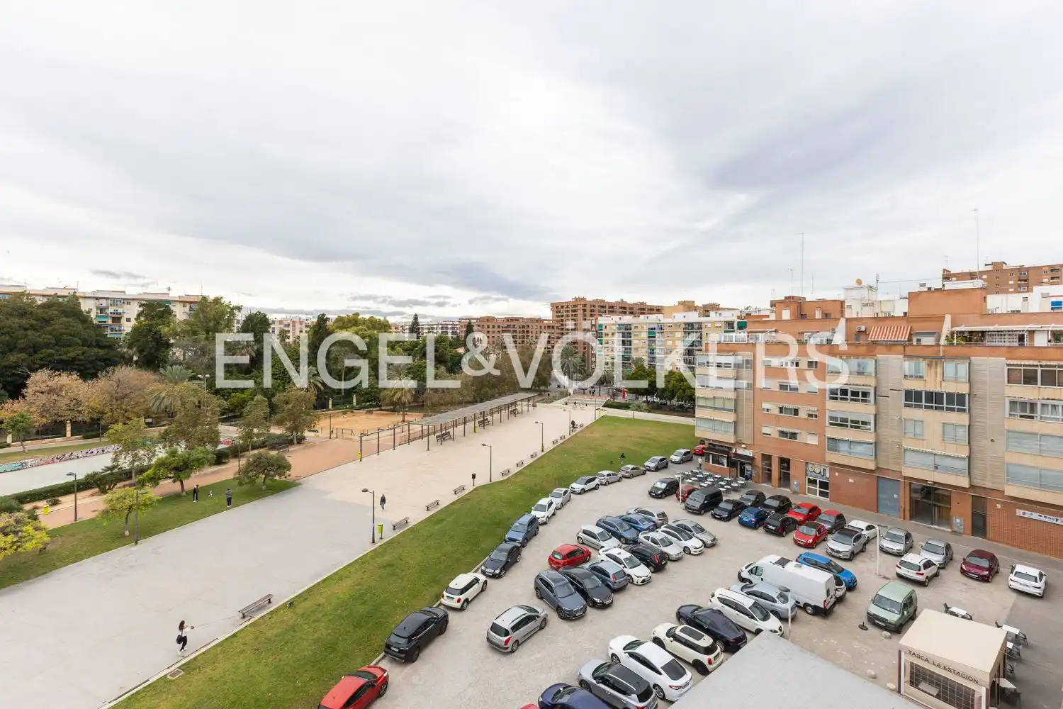 Terrassa de Pis de lloguer en Valencia amb Calefacció i Balcó