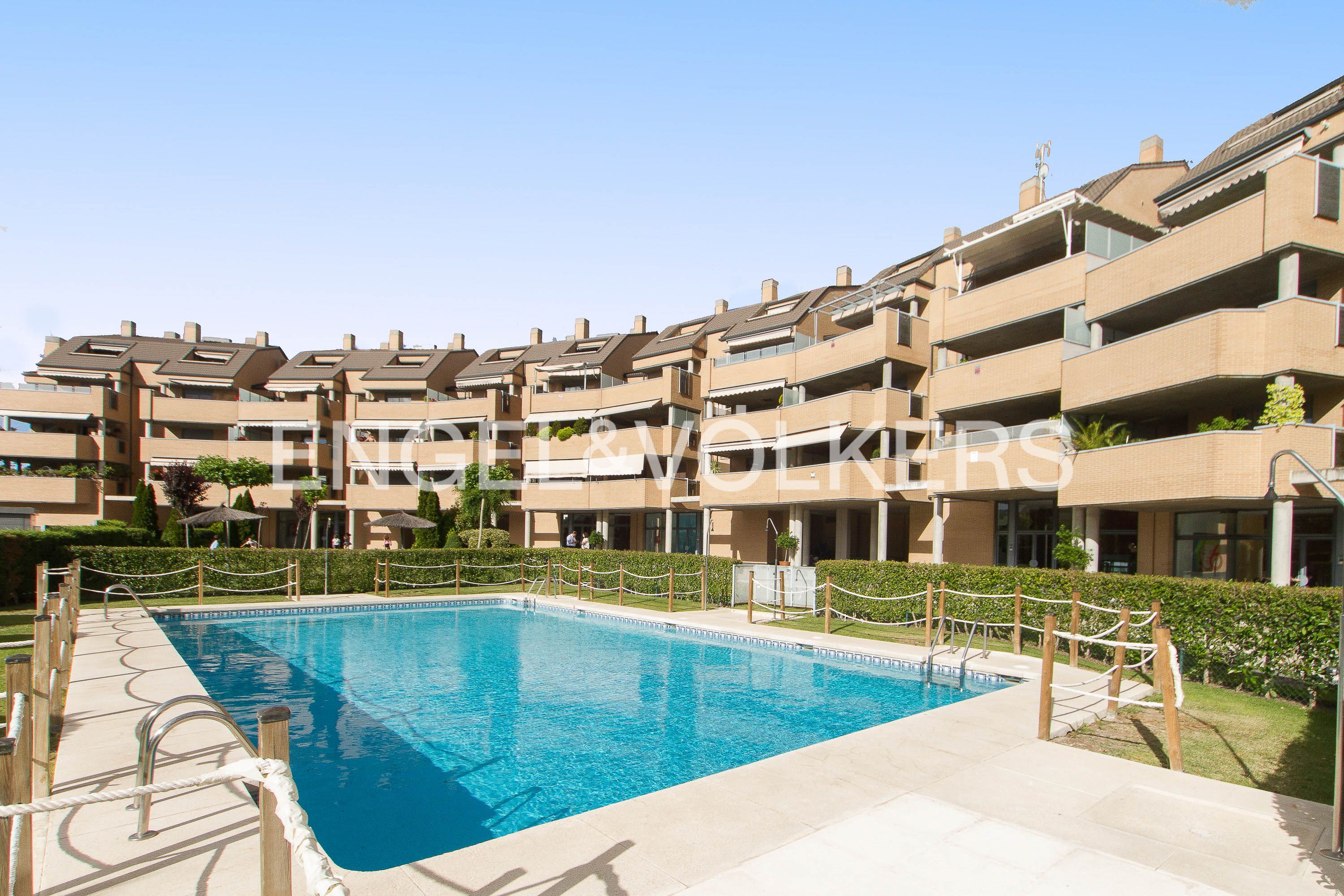Exterior view of Duplex for sale in Boadilla del Monte  with Air Conditioner, Heating and Terrace