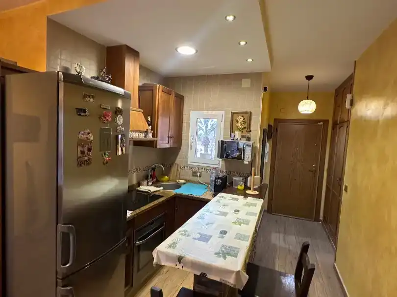 Cocina de Apartamento en venta en Málaga con Aire acondicionado, Trastero y Piscina