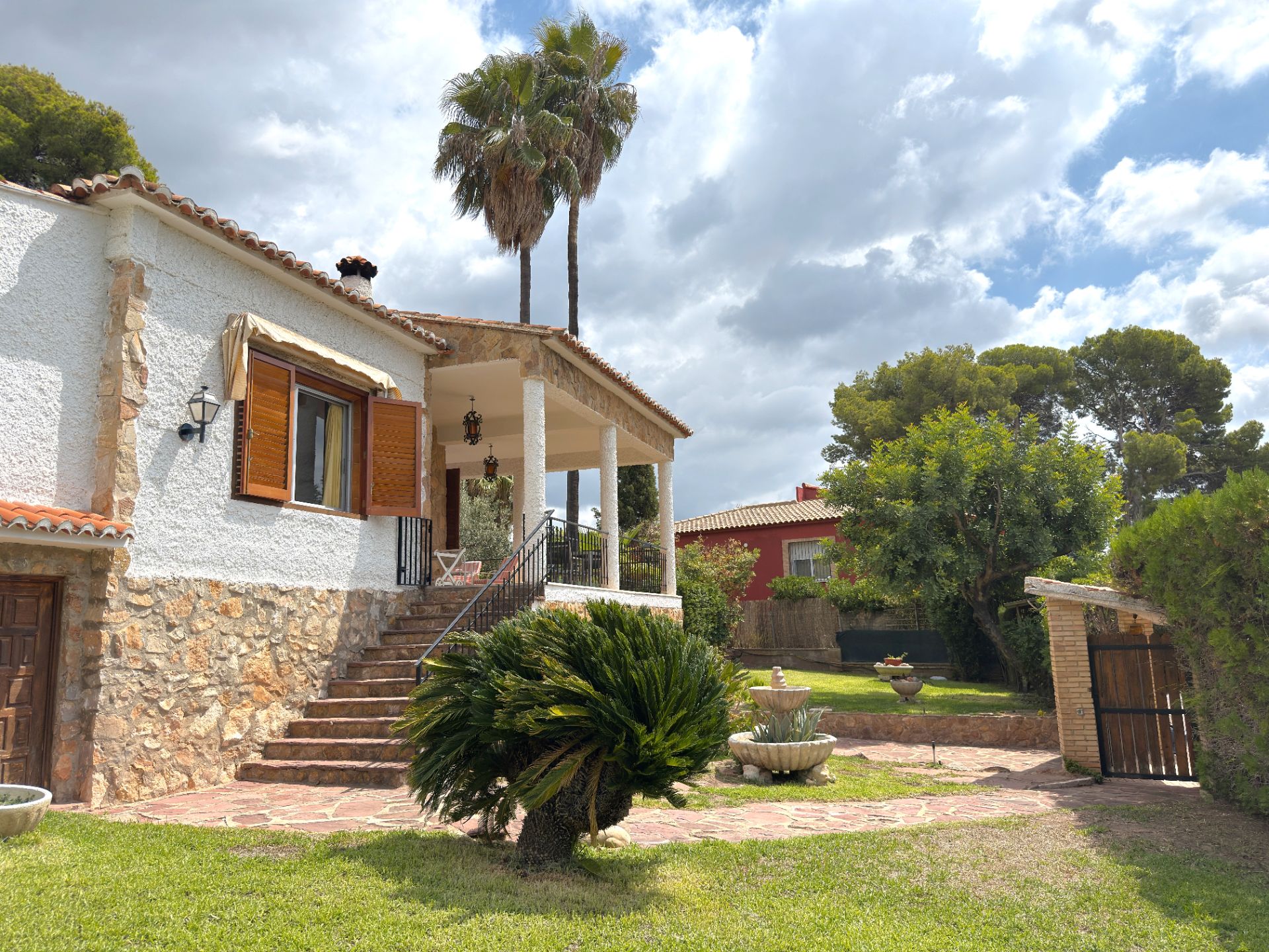 Exterior view of House or chalet for sale in Náquera  with Air Conditioner, Heating and Private garden