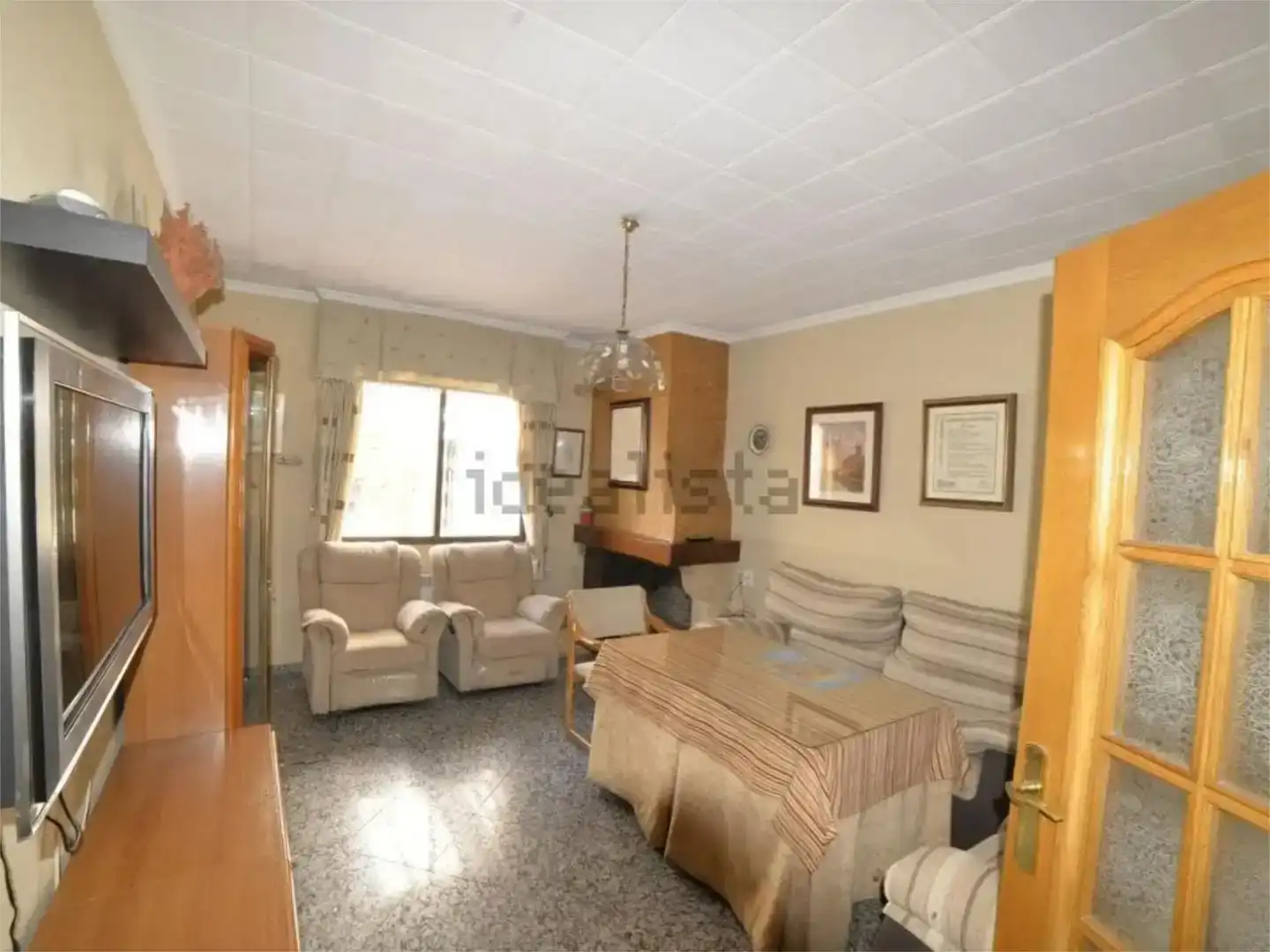 Sala d'estar de Pis en venda en Atarfe amb Aire condicionat, Jardí privat i Traster