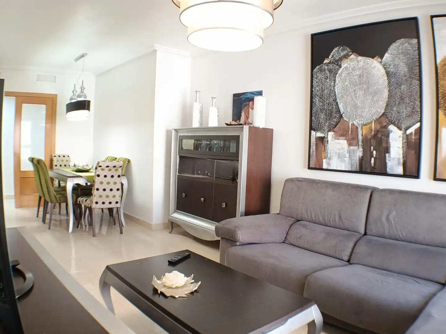 Living room of Flat for sale in Lorca  with Air Conditioner, Heating and Storage room