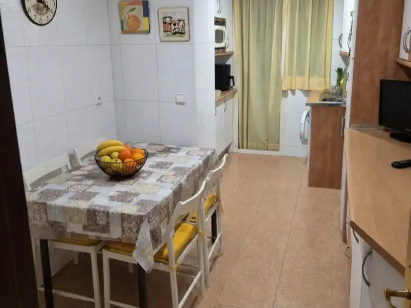 Kitchen of Flat for sale in  Madrid Capital  with Balcony