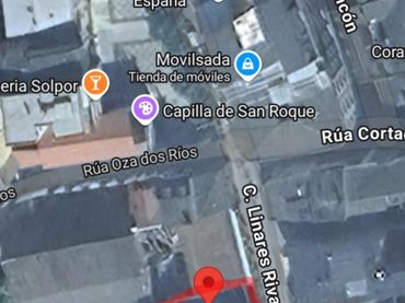 Terreno residencial en venta en Rúa Linares Rivas 6