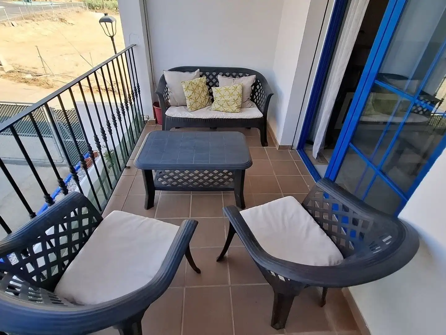 Terrassa de Casa adosada en venda en Los Gallardos amb Aire condicionat, Terrassa i Piscina