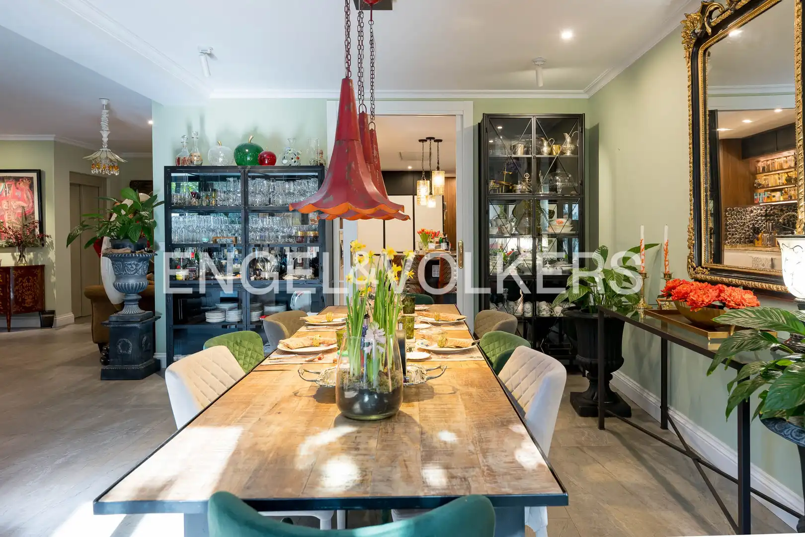 Dining room of Houses for sale in Madrid  with Air Conditioner, Heating and Private garden
