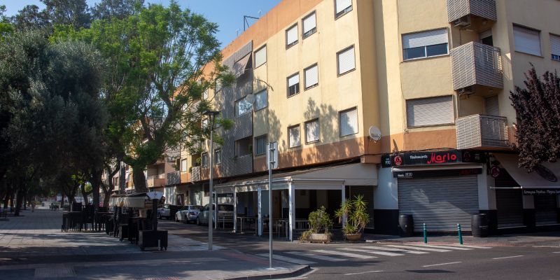 Vista exterior de Pis en venda en Bellreguard amb Aire condicionat i Moblat