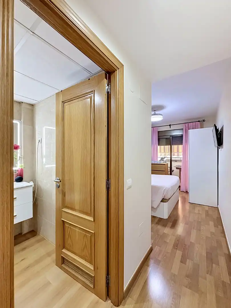 Bedroom of Flat for sale in Málaga  with Air Conditioner, Terrace and Oven