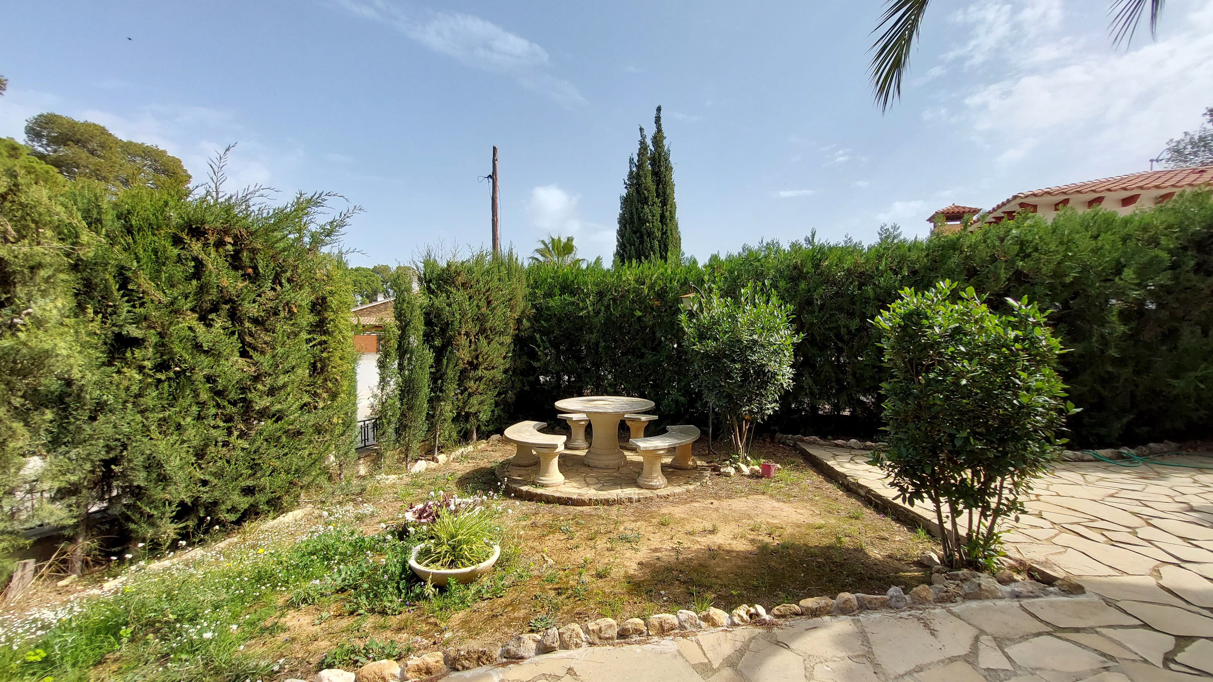 Jardí de Casa o xalet en venda en Banyeres del Penedès amb Calefacció, Jardí privat i Terrassa