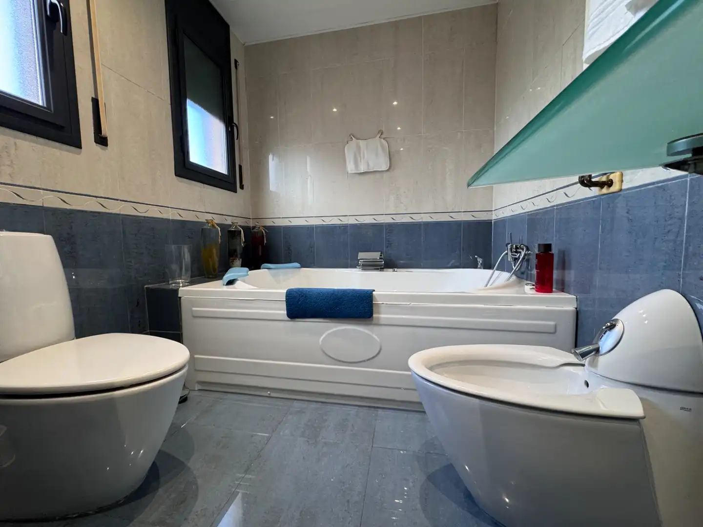 Bathroom of Houses for sale in Sant Antoni de Vilamajor  with Air Conditioner, Heating and Private garden
