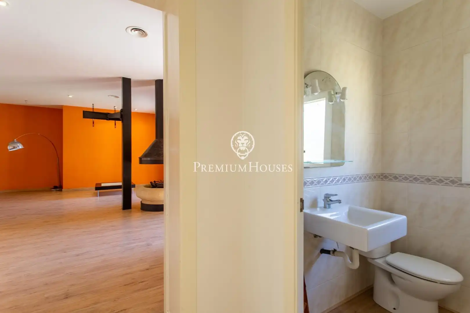 Baño de Casa o chalet en venta en Arenys de Mar con Calefacción, Jardín privado y Terraza